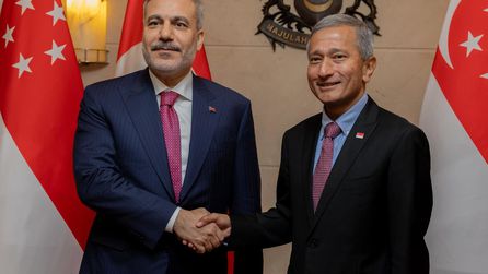 Dışişleri Bakanı Fidan Singapur'a resmi ziyaret gerçekleştirdi
