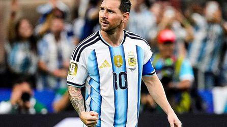 Arjantin, Avusturya'yı Messi'nin golleriyle yendi ve rekor kırdı