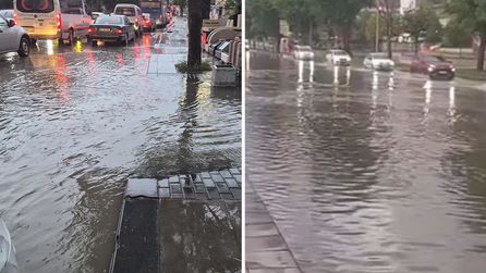 Ankara'da Dolu ve Sağanak Yağış Yaşamı Olumsuz Etkiledi