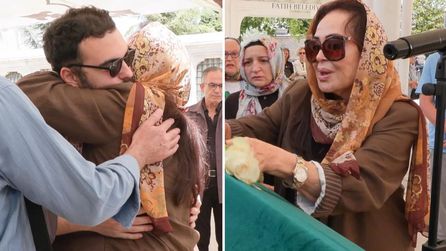 Emel Yıldız son yolculuğuna uğurlandı, Türkan Şoray duygu dolu anlar yaşadı