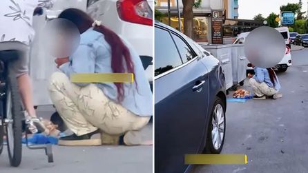 İstanbul'da kadının sokakta ekmek yemesi tartışmalara yol açtı