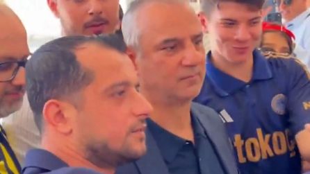 İsmail Kartal, Fenerbahçe kongresinde taraftarların ilgisini çekti