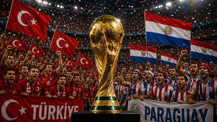 A Milli Takım, Paraguay ile Dünya Kupası Maçına Çıktı