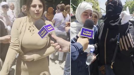 Suriye'de matematik sınavı sonrası öğrenciler tepki gösterdi