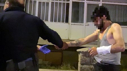Kayseri'de intihar girişimi, polis müdahale etti