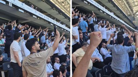 Fenerbahçe kongresinde Hakan Safi'ye yönelik tezahüratlar yapıldı