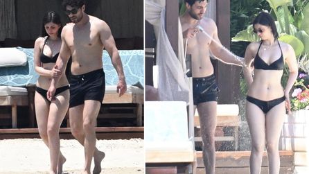 Ali Öner ve Zeynep Atılgan Bodrum'da tatil yapıyor