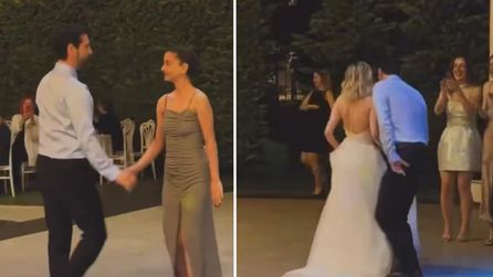 Aytek Şayan Düzce'deki düğünde Kafkas dansları ile dikkat çekti