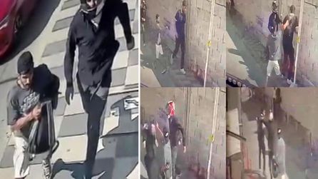 Mersin'de 250 bin dolarlık soygun anı güvenlik kamerasında