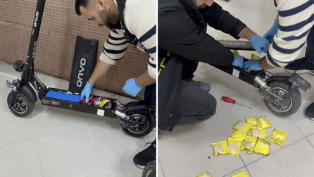 Beşiktaş'ta motosikletli polis operasyonunda uyuşturucu ve para ele geçirildi