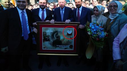 Gençlerden Erdoğan'a Babalar Günü hediyesi! Notu görünce duygulandı