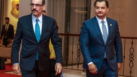 İbrahim Kalın Libya'da Hafter ile Görüştü