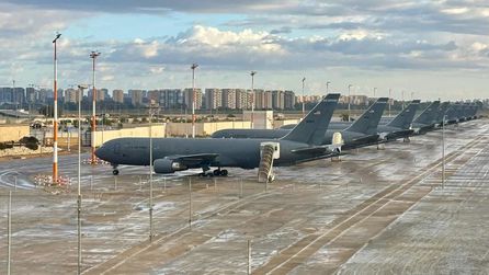ABD, Tel Aviv Havalimanı'ndaki Yakıt İkmal Uçaklarını Azaltıyor