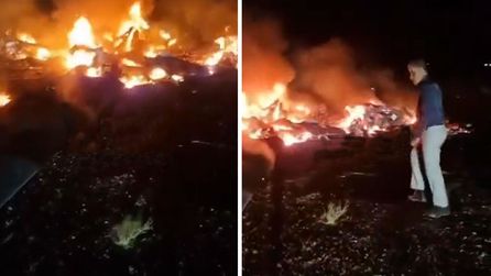 İran, Tebriz'de İsrail İHA'sını düşürdü, enkaza bölge halkı ulaştı
