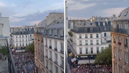 PSG'nin Şampiyonlar Ligi zaferinin ardından Paris'te kutlamalar