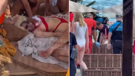 Odesa'da plajda drone saldırısında genç kadın hayatını kaybetti