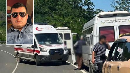 Minibüs Şoförü Kalp Krizi Geçirerek Kazayı Önledi