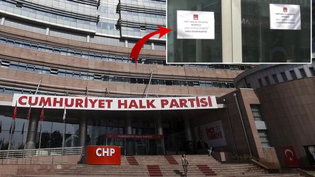 CHP Genel Merkezi'nde ziyaretçi girişi yasaklandı