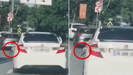 Sarıyer'de silah gösteren sürücü gözaltına alındı
