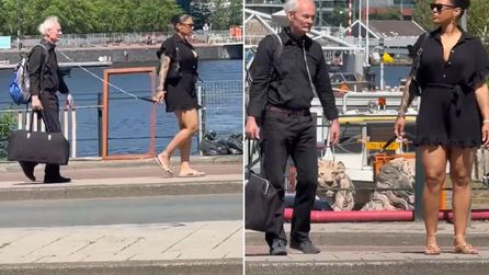 Amsterdam'da Yetişkin Adamın Tasmalı Yürüyüşü Tartışma Yarattı