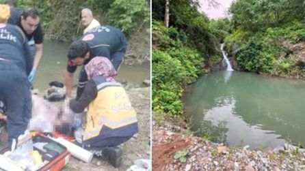 Artvin'de gölette boğulan iki din görevlisinin görüntüleri ortaya çıktı