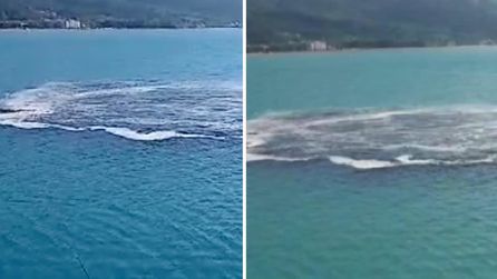 Cide'de deniz kabarması balıkçılara panik yaşattı