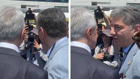 Fenerbahçe Genel Kurulu'nda Mehmet Ali Aydınlar oy kullandı
