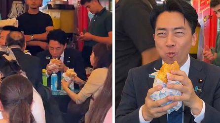 Japonya Savunma Bakanı Koizumi Türkiye'de balık-ekmek deneyimledi