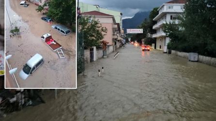 Kastamonu Cide'de şiddetli yağışlar sel baskınına yol açtı