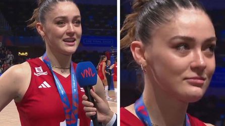 Zehra Güneş, gözyaşlarının nedenini Milletler Ligi sonrası açıkladı