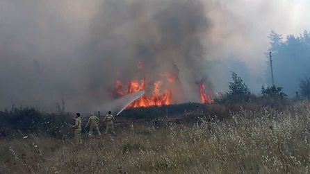 Menteşe'de çıkan yangının kaynağı kaynak makinesi olarak belirlendi
