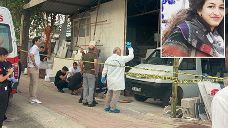 Antalya'da kamyonetten mermer indirirken kaza sonucu hayatını kaybetti