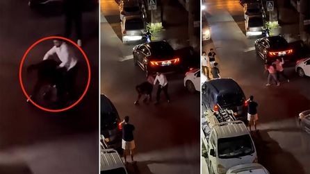 Menemen'de tır şoförü, ambulansa yol vermek isterken darp edildi
