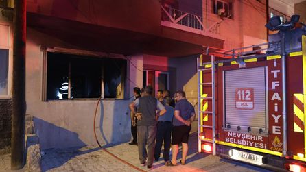Nevşehir'de kardeş kavgası yangına neden oldu