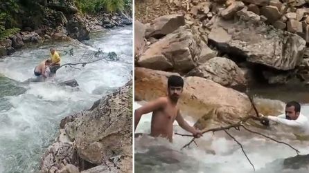 Uzungöl'de Suya Düşen Suudi Turist Hayatını Kaybetti