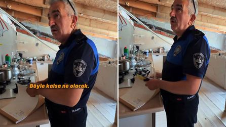 Sultanbeyli'de Zabıta Ekiplerinden Kaçak Yapılara Yıkım Uygulaması