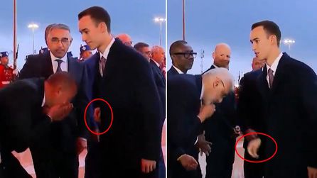 Veliaht Prens Moulay Hassan'ın resmi törendeki davranışı gündeme geldi