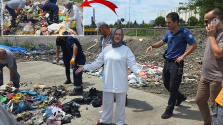 Zonguldak'ta çöp sanılan altın dolu çanta bulundu