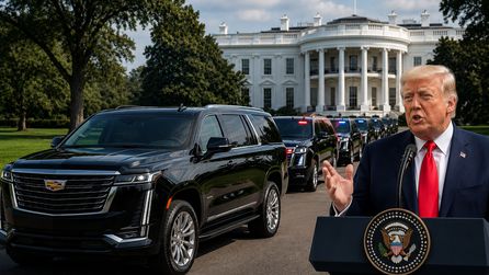 Trump, Detroit'te 250 Cadillac Escalade Siparişi Verdi