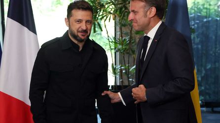 Zelenski, Macron'a orman yangını için yardım teklif etti