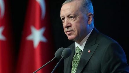 Cumhurbaşkanı Erdoğan Kıbrıs Türk halkını selamladı ve destek sözü verdi