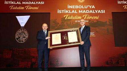 İnebolu'ya İstiklal Madalyası Töreni Gerçekleşti