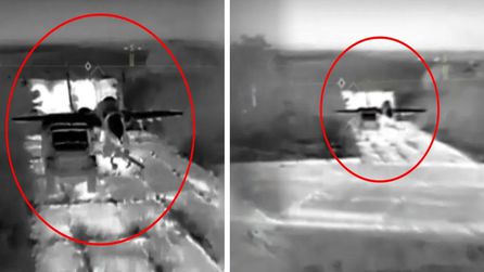 Kırım'da Rus Mig-29 Savaş Uçağına Saldırı Gerçekleşti