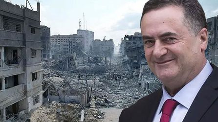 İsrail Savunma Bakanı Gazze'de ordu komutanlarıyla bölgeyi inceledi