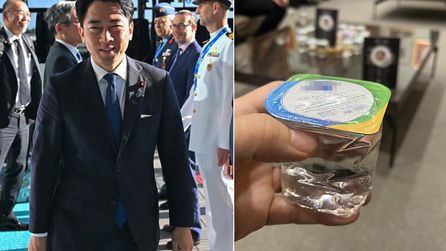 Japon Bakan Koizumi Su Bardak Tasarımını Paylaştı