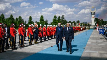 Trump Türkiye'ye A+ tipi resmi törenle karşılandı