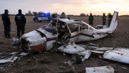 Arjantin'de eğitim uçağı kazasında pilot hayatını kaybetti
