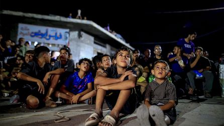 Filistinliler Dünya Kupası finalinde İspanya'yı destekledi