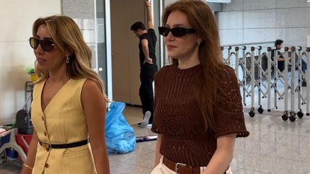 Elçin Sangu İstanbul Adliyesi'nde ifade verdi