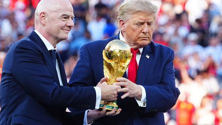 Trump, Infantino'yu BM Genel Sekreterliği için önerdi